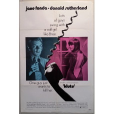 Klute - Original 1971 U.S.A. Warner Bros 27" x 41" One Sheet